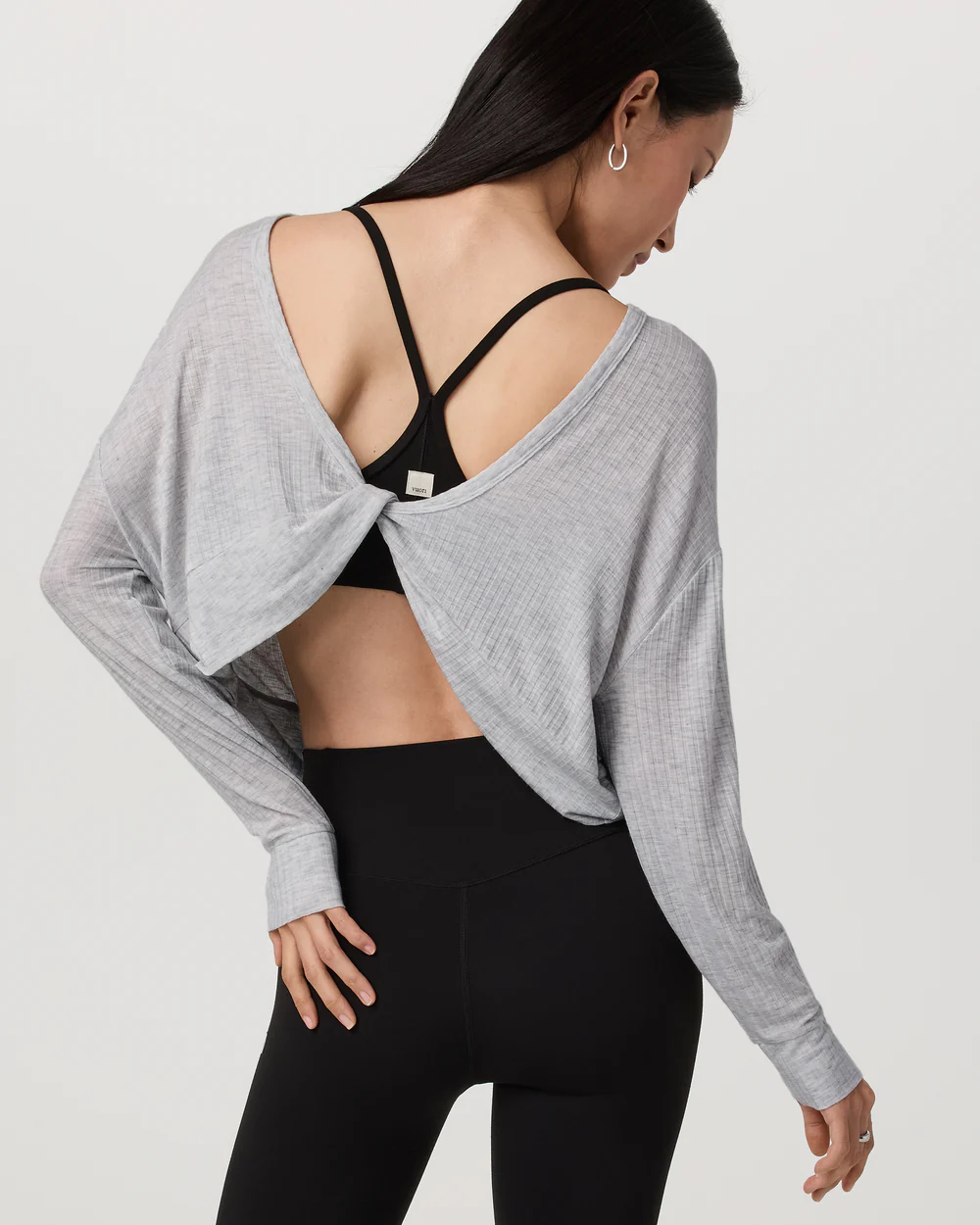 Vuori Long Sleeve Twist Top