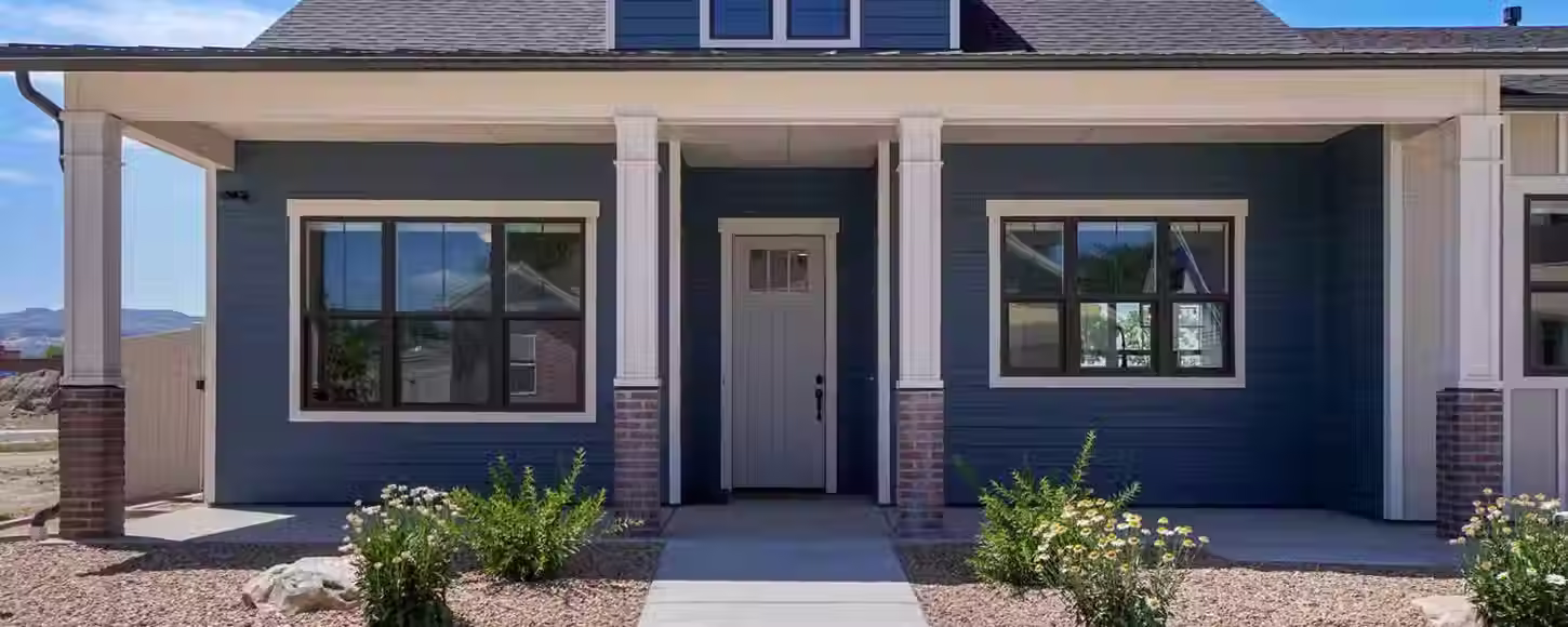Residential home with solar control window film installed by Calview Films