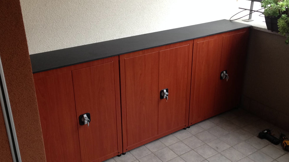 Armadi esterno effetto legno