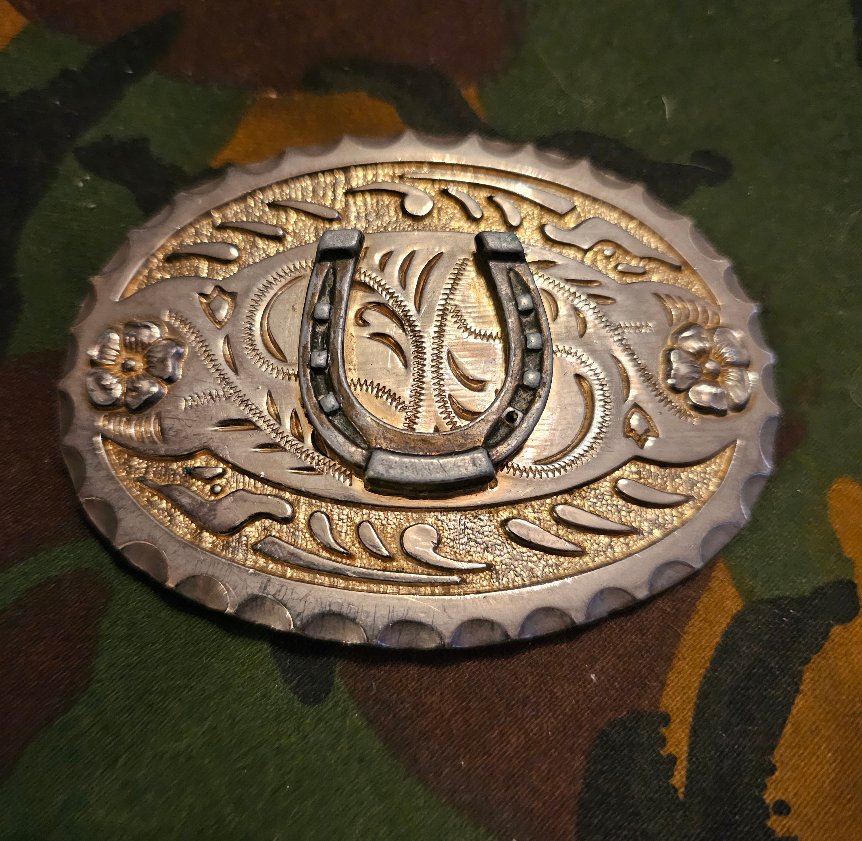 Horseshoe Belt Buckle 