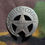 Thumbnail: COCHISE COUNTY Sheriff Replica Silver Tone Star In Circle Badge 