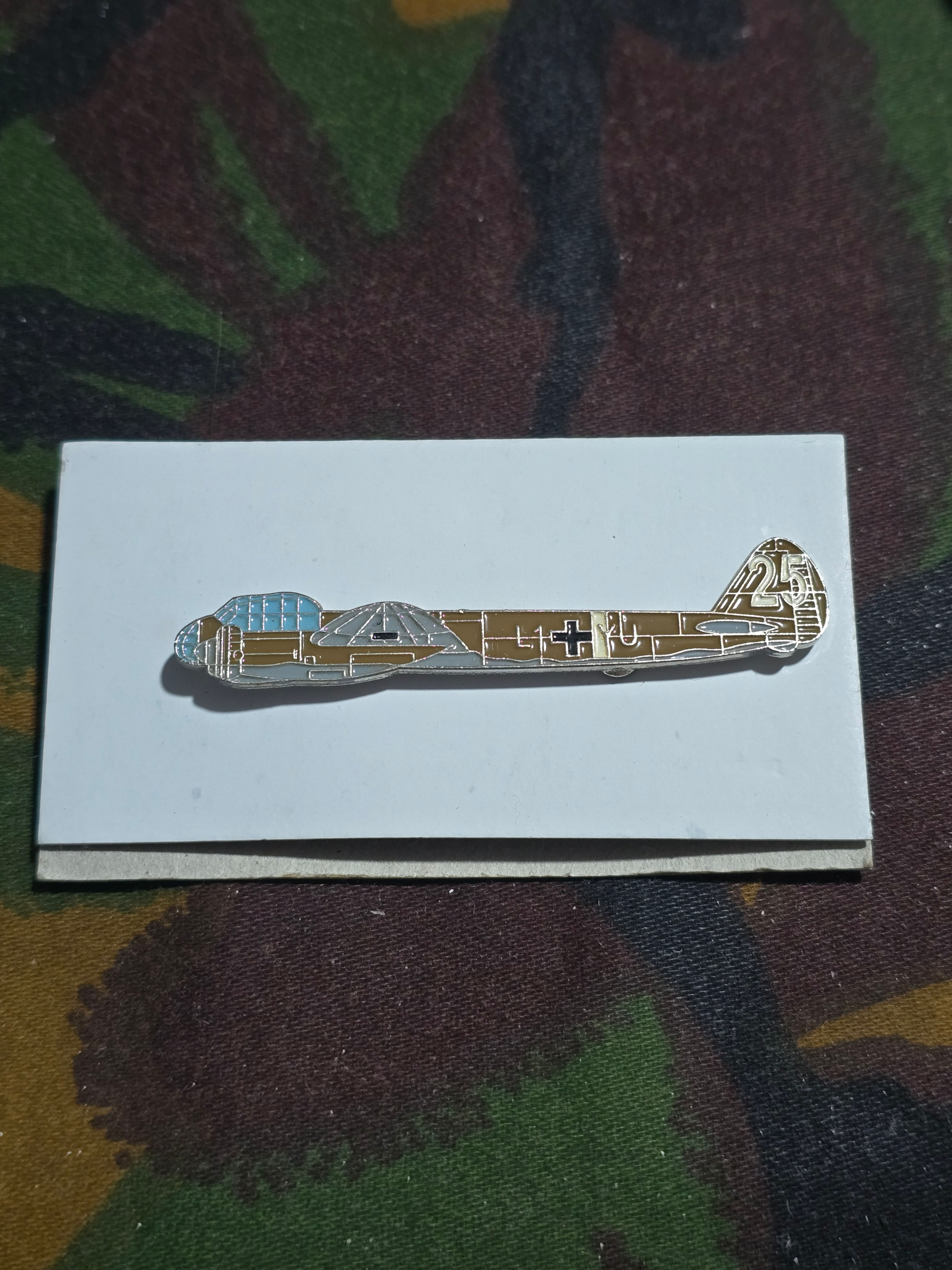 Atlas Edition Junkers Ju 88 Enamel Pin Badge