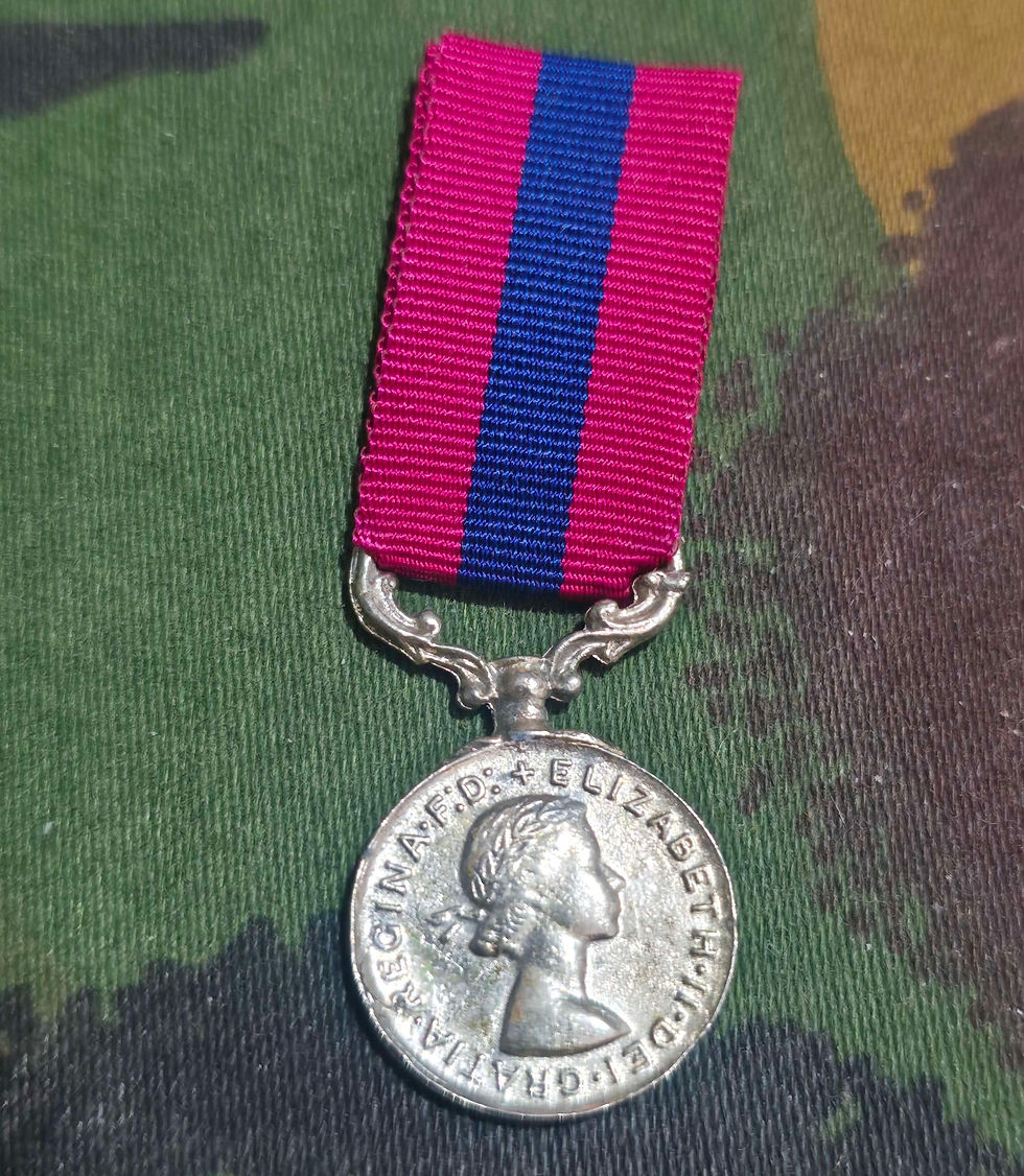 Thumbnail: Distinguished Conduct in the Field Medal QE2 Issue Miniature Medal