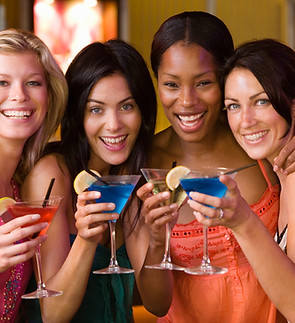Women Enjoying Cocktails