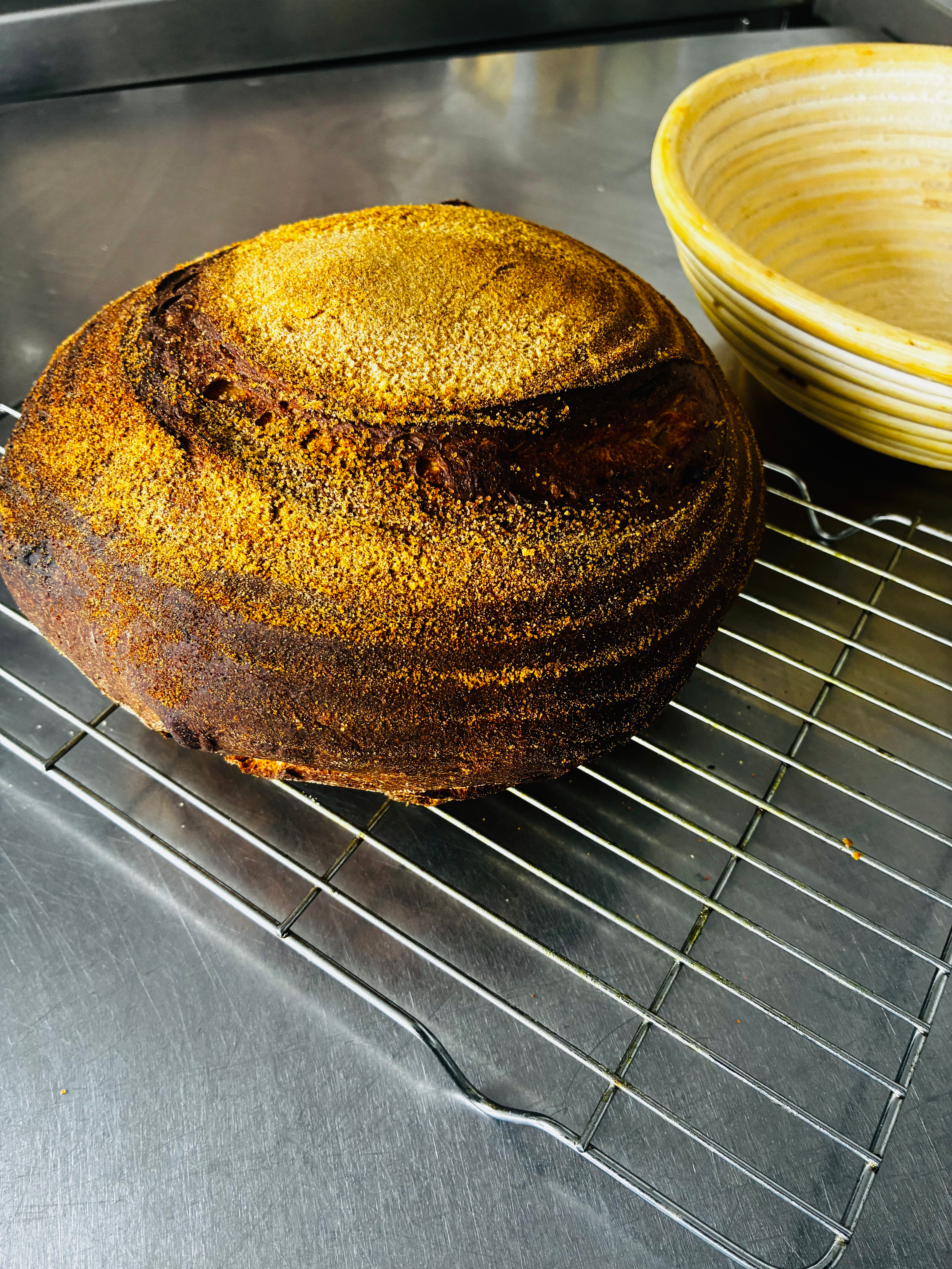 Roasted Garlic and Thyme Sourdough