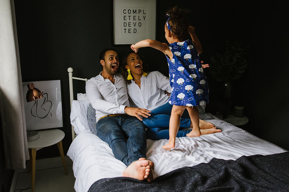Lucinda Mitra & Family