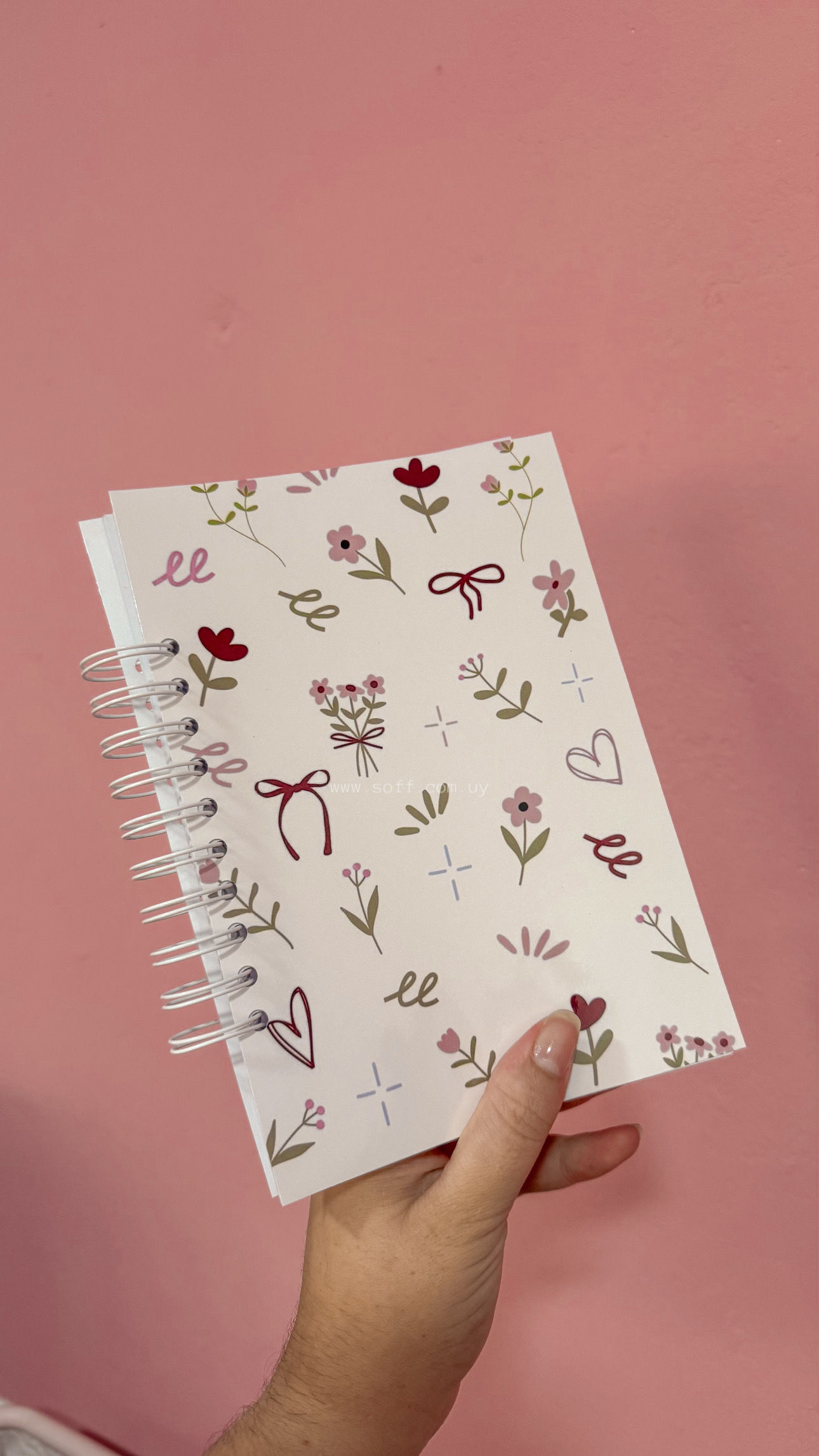 Cuaderno flores 