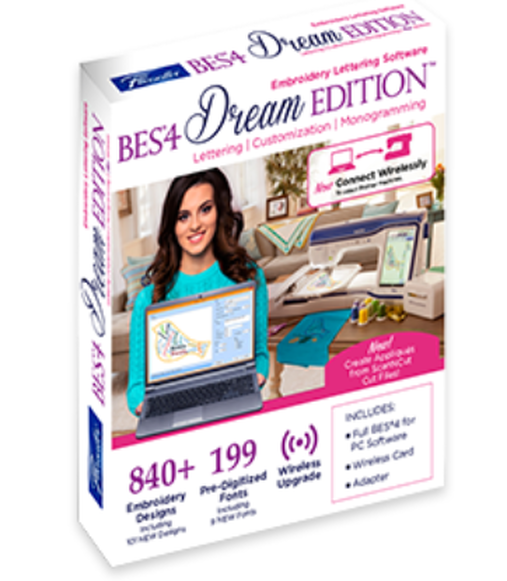 BES 4 Embroidery, Lettering, and Monogramming PC Software
