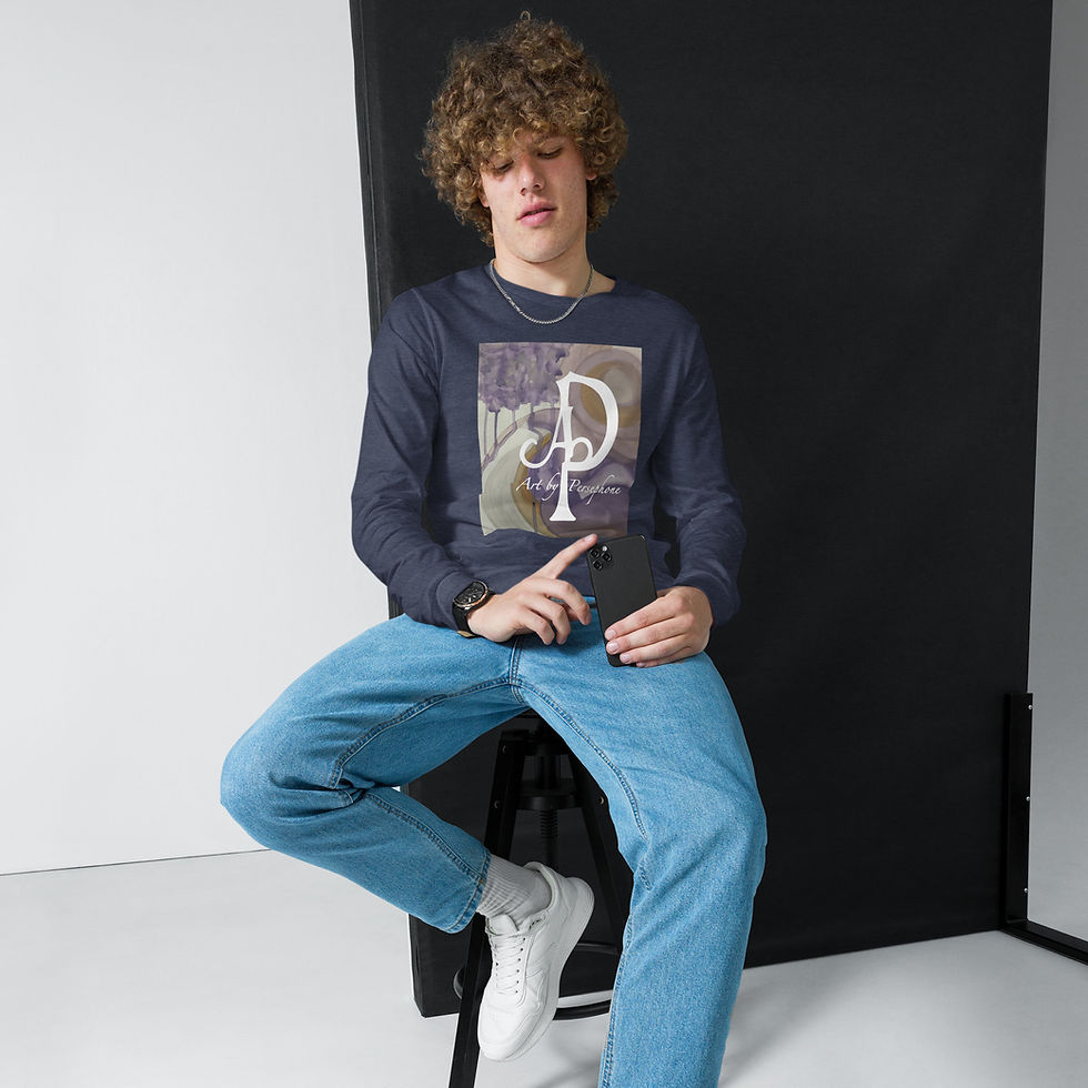 Thumbnail: Lavendare Lovelies Unisex Long Sleeve Tee