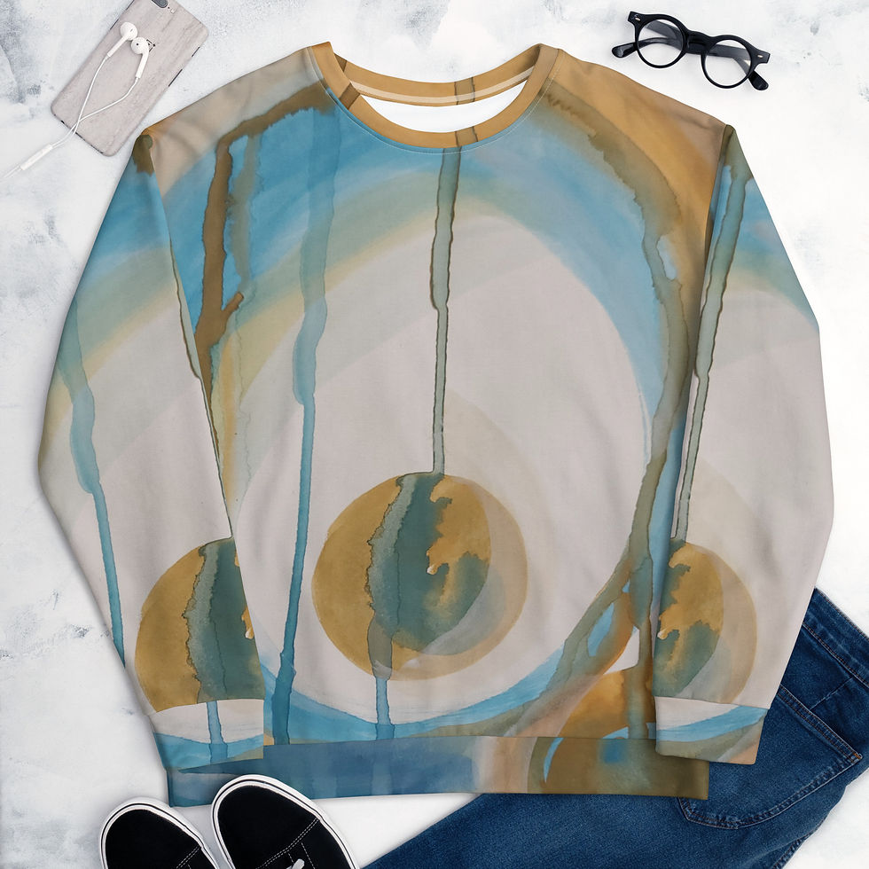 Thumbnail: Sahara Allover Unisex Sweatshirt