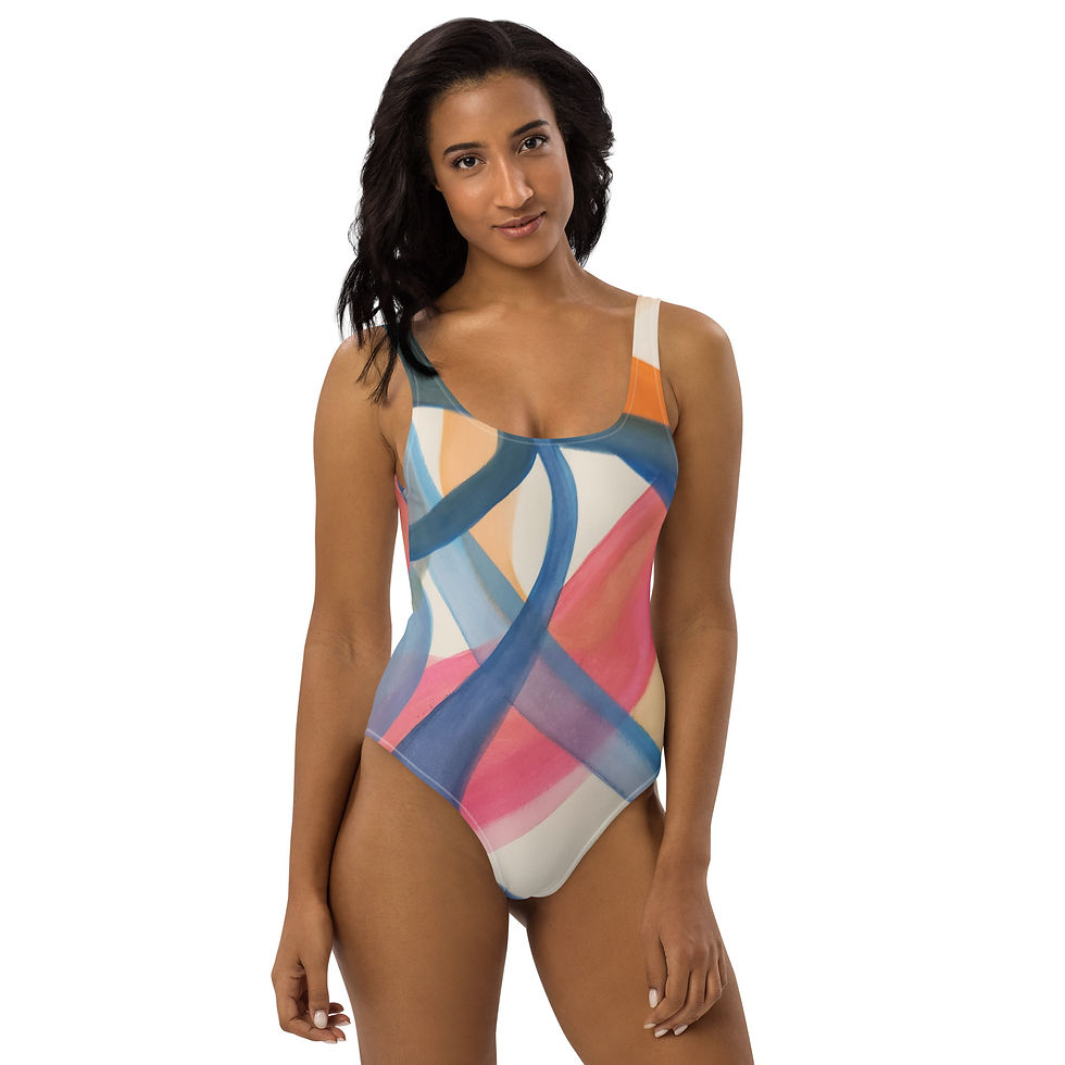 Love Hued- Art by Persephone One-Piece Swimsuit