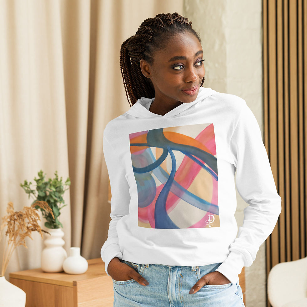 Thumbnail: Love Hued Hooded long-sleeve tee