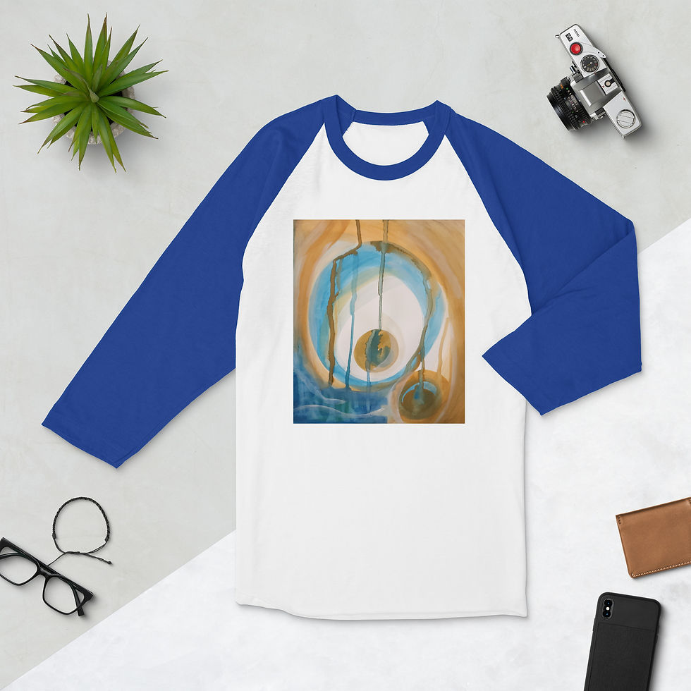Thumbnail: Sahara 3/4 sleeve raglan shirt