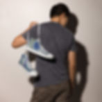 Thumbnail: Hooked Men’s high top canvas shoes 