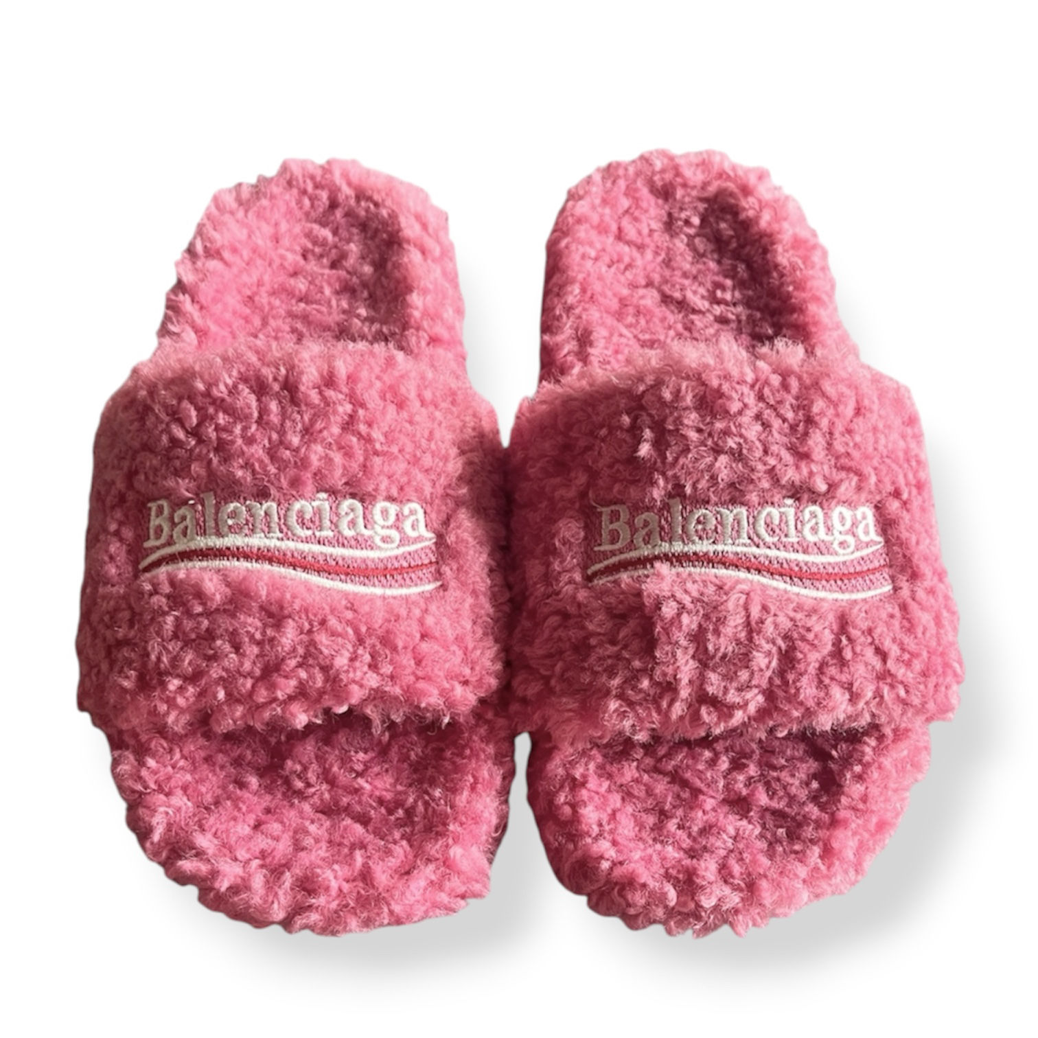BLCG Fur Slides Pink