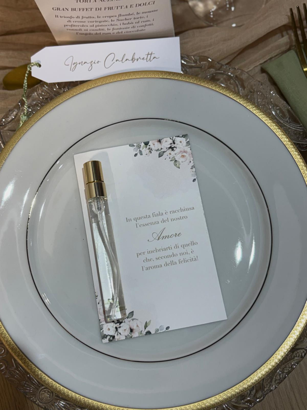 Segnaposto prufumino