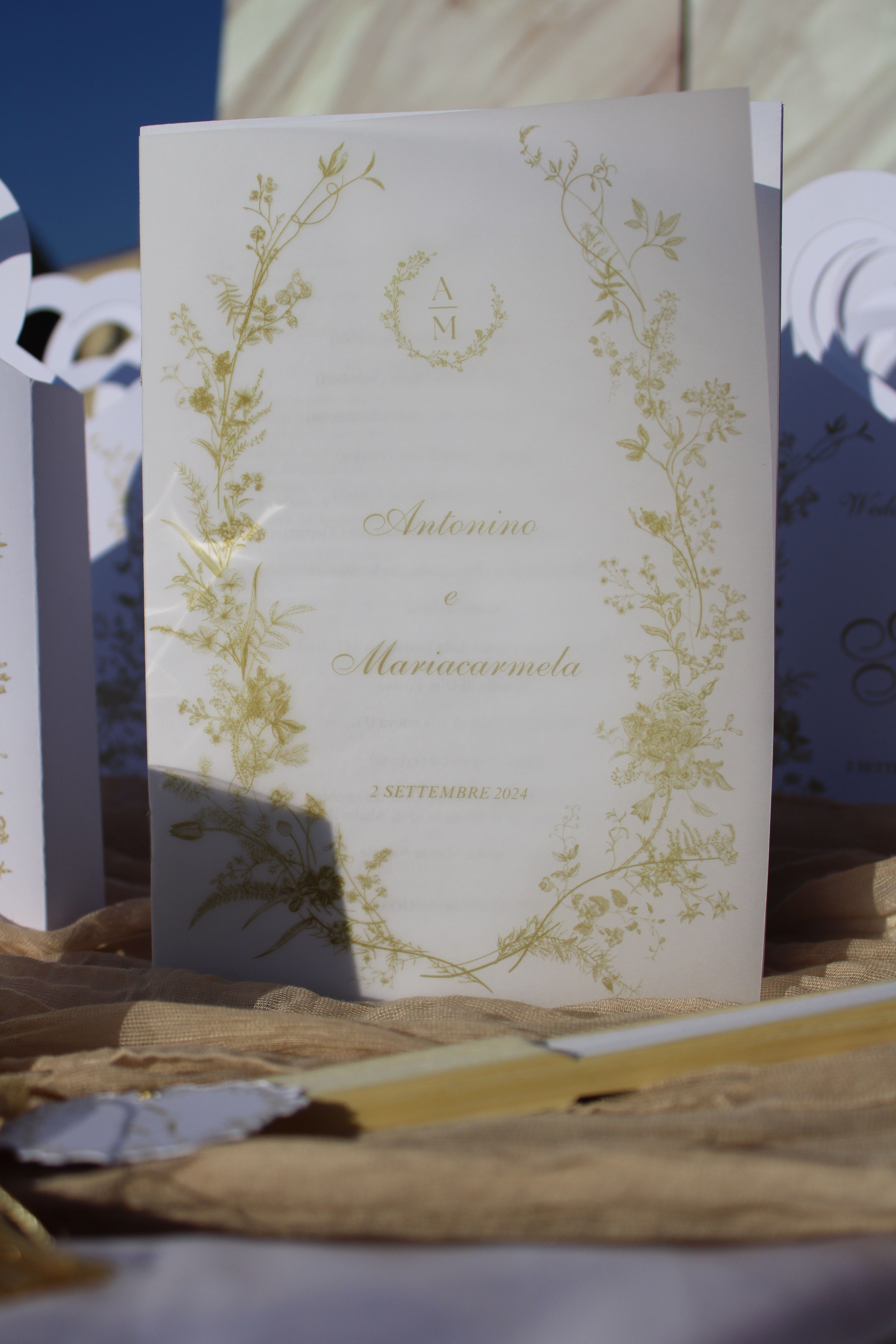 Libretto messa con vellum