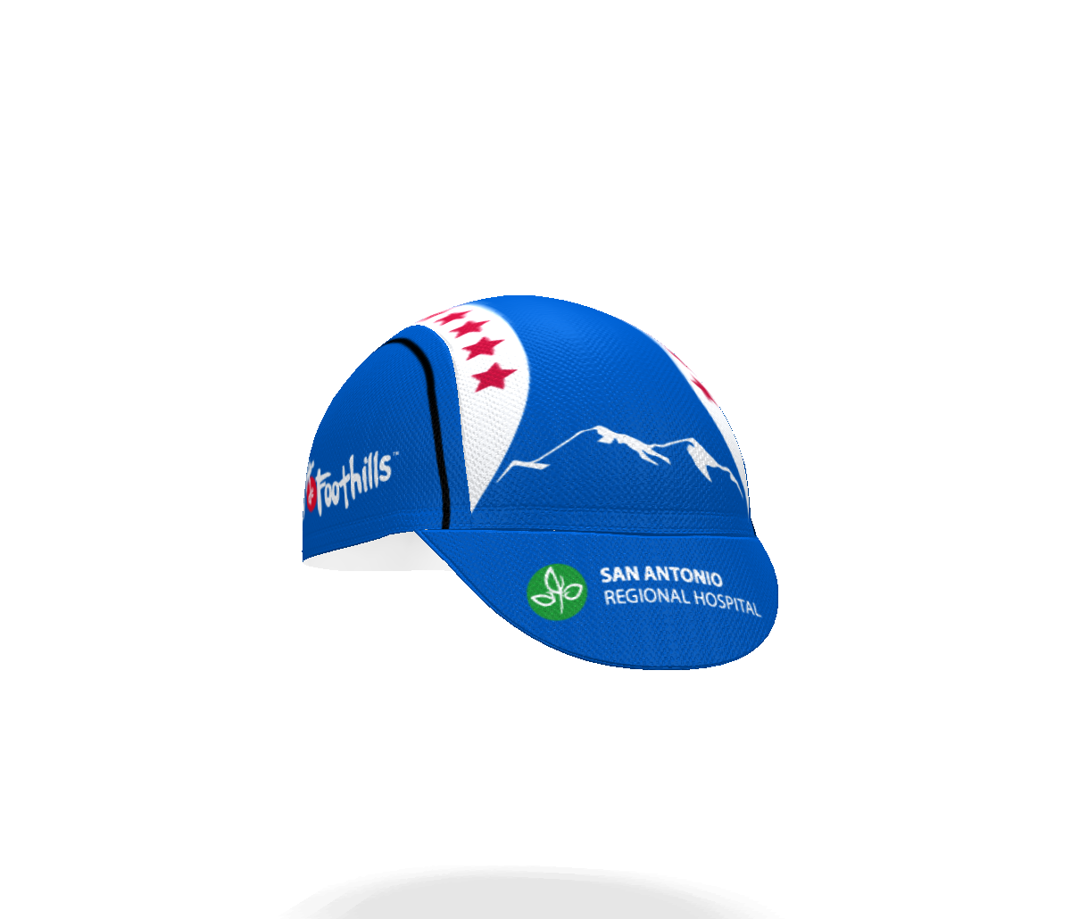 Tour de Foothills Red, White & Blue Cap