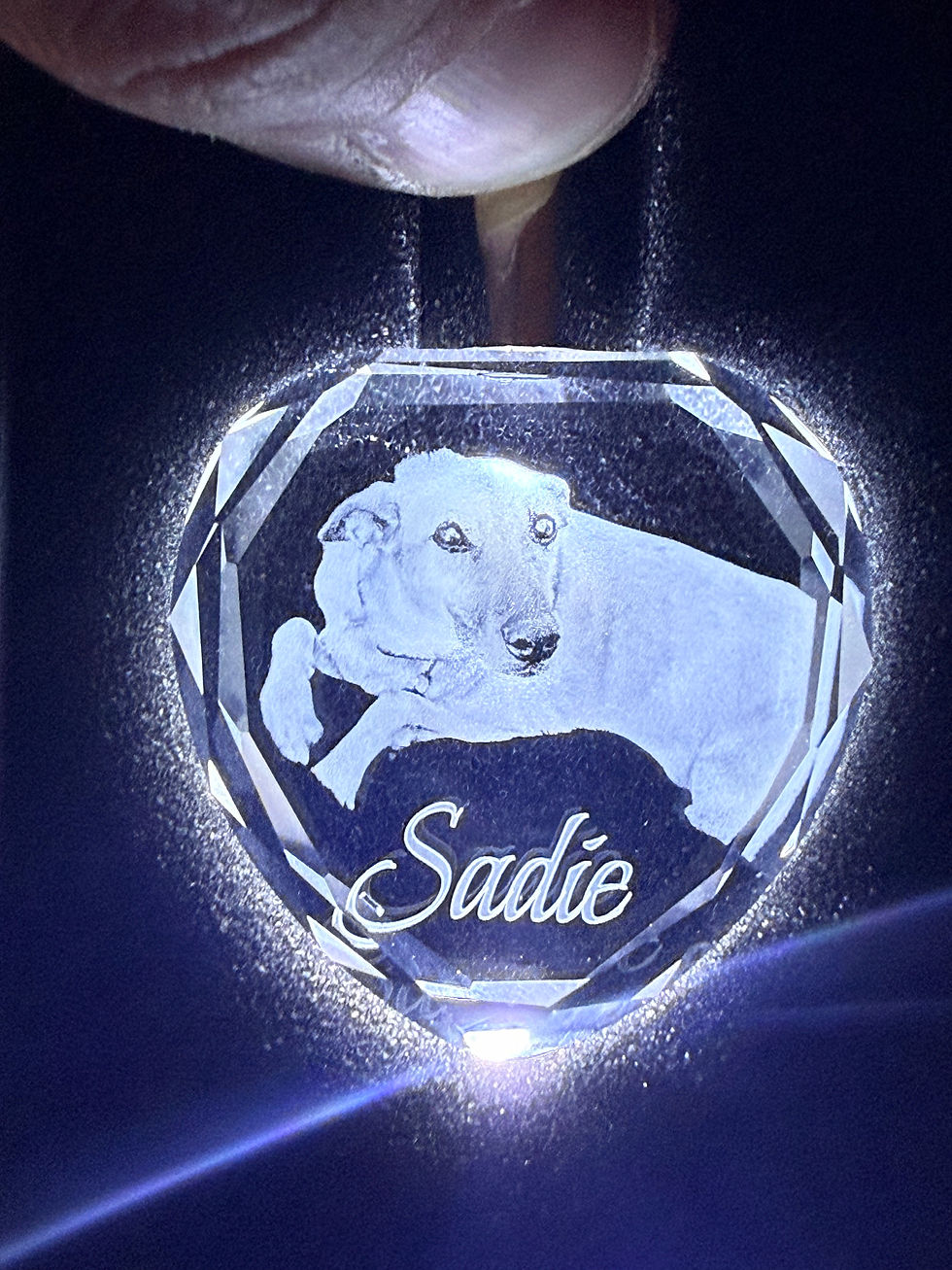 Thumbnail: 3D Crystal Keychain