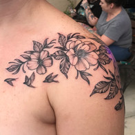 Floral Tattoo