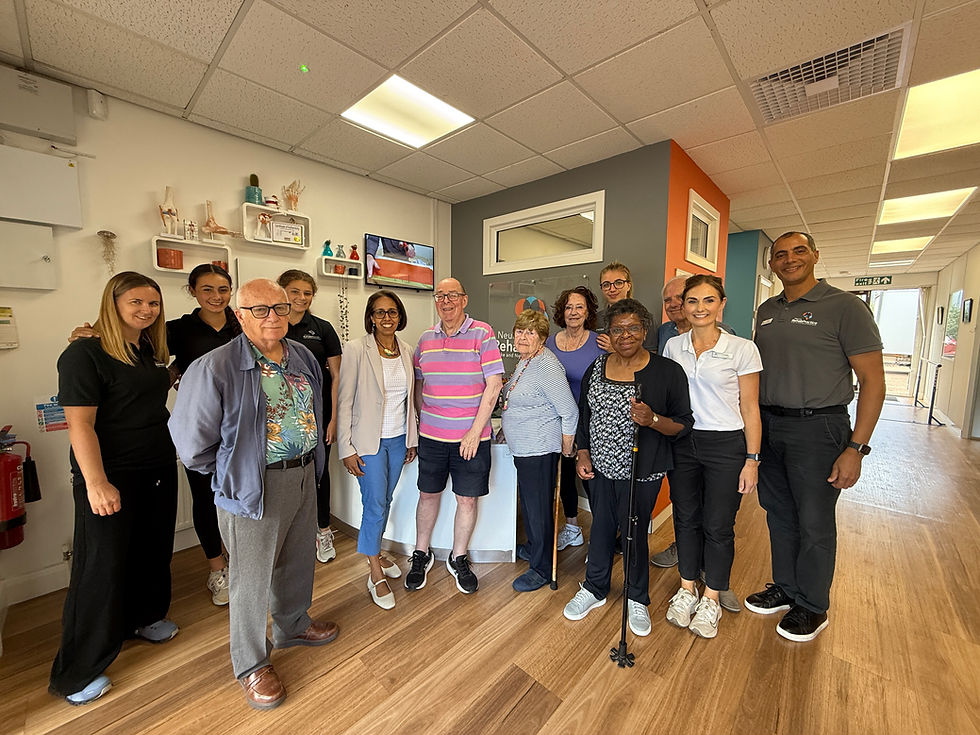 MP Munira Wilson Meets Stroke Survivors at The Neuro Rehab Practice