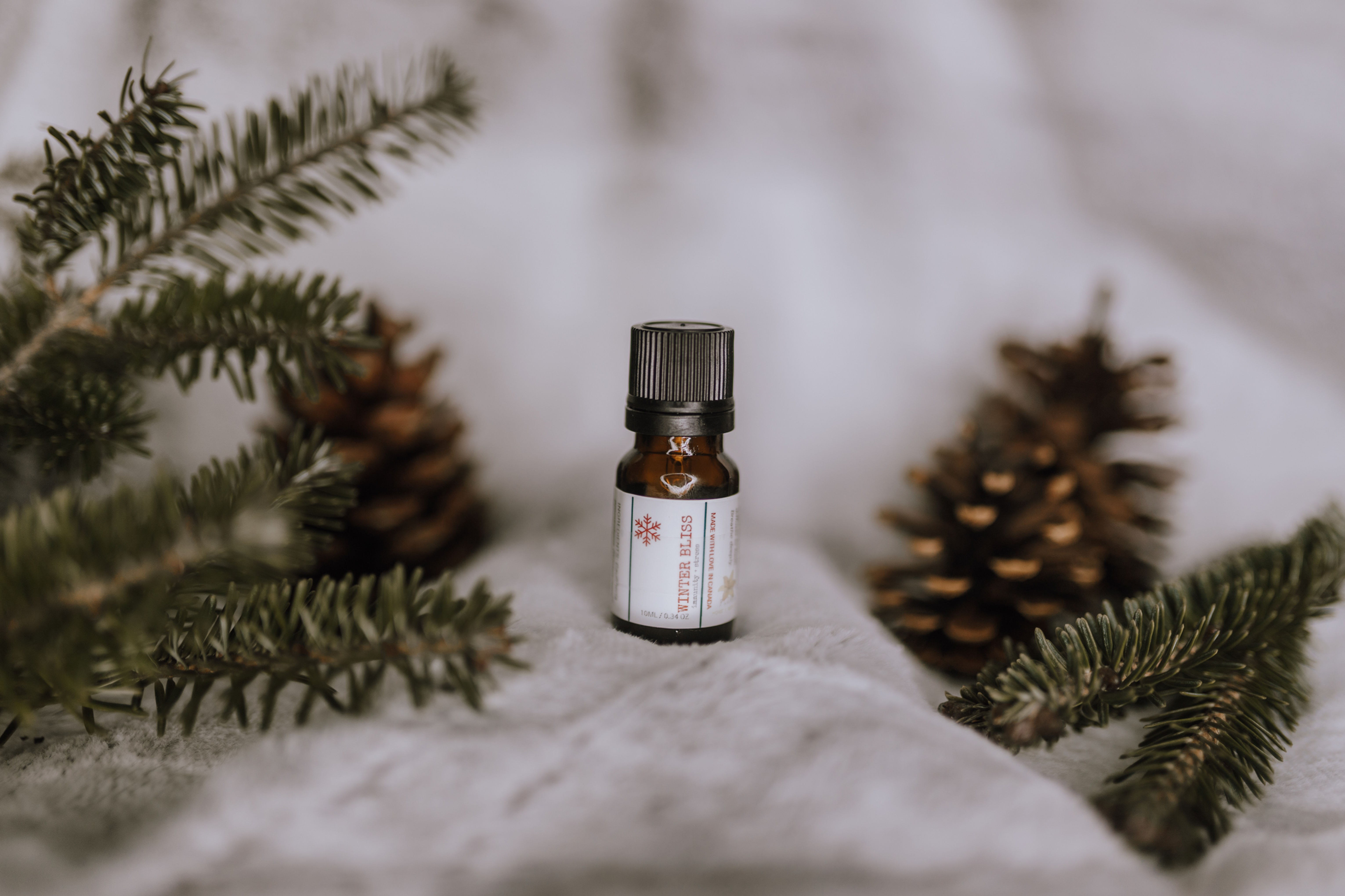 winter bliss mint essential oil diffuser blend