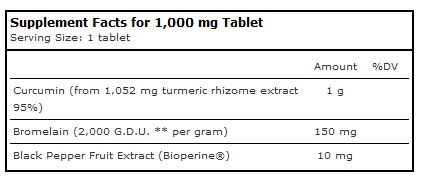 섬네일: 심황 추출물 1000mg (120정)