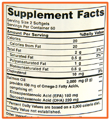 섬네일: 살몬 오일 1000mg (120정)