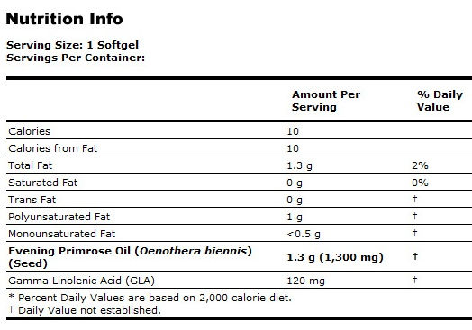섬네일: 수퍼 프림로즈 1300mg (120정)
