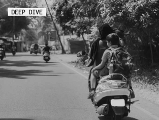 India on Two Wheels and Two Feet