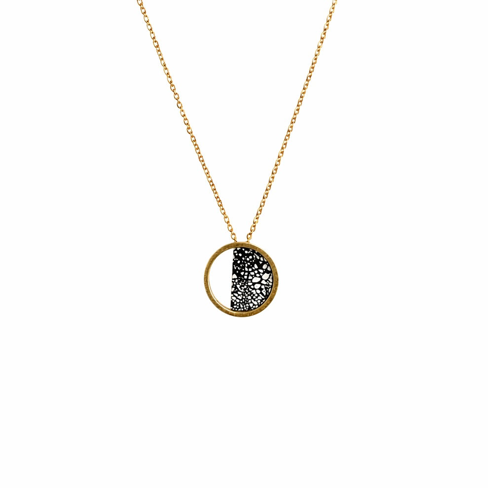 STRATOS BLACK necklace