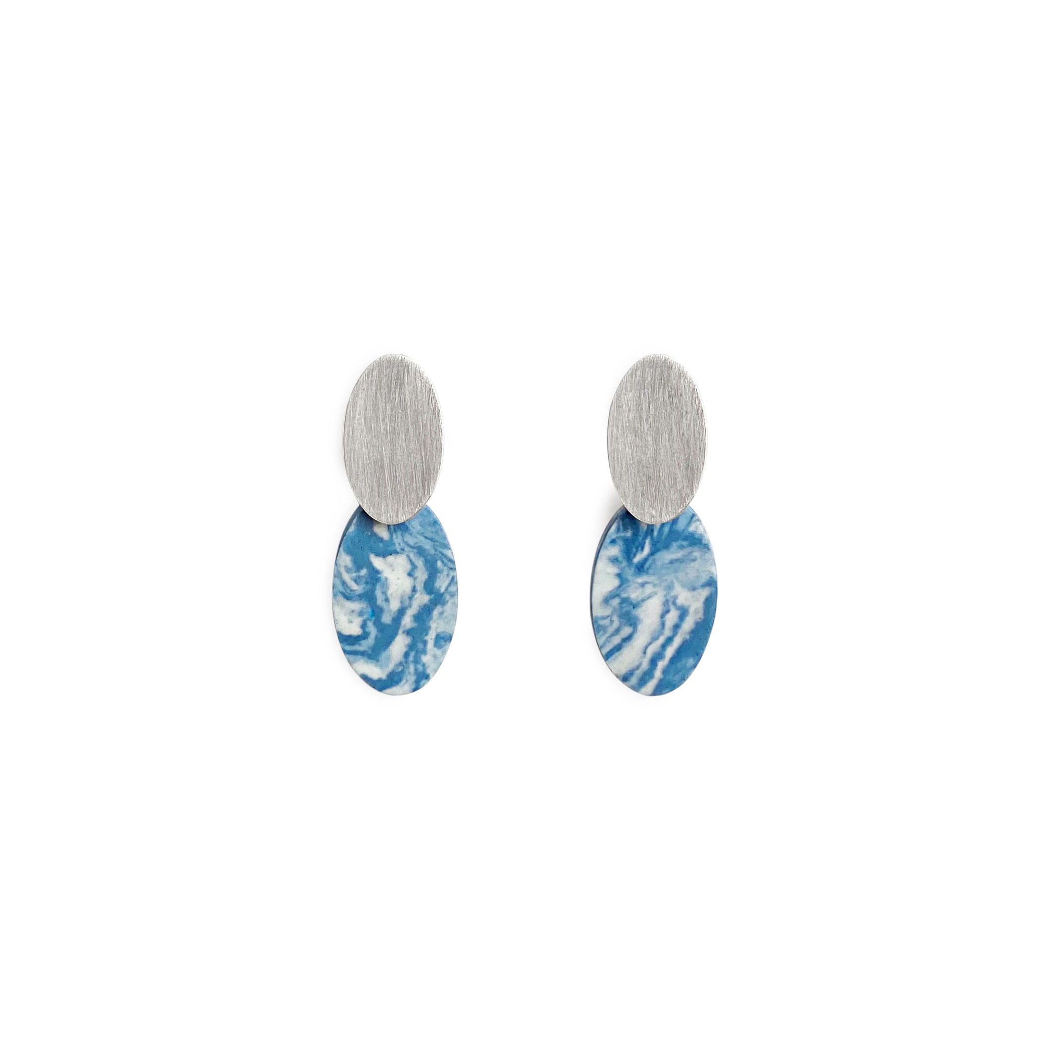 AGATE BLUE Earrings