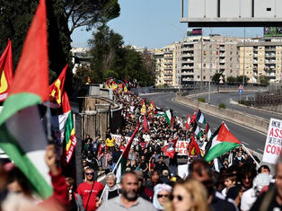 Sciopero in sostegno della Palestina