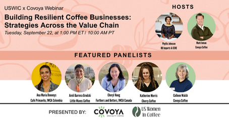 WEBINAR: Building Resilient Coffee Businesses