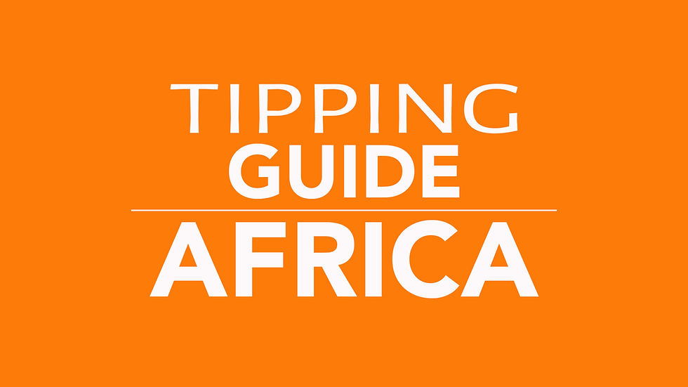 Tipping Recommendations AFRICA 2026