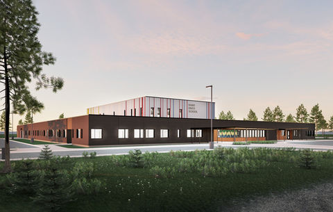 Rainy River School Architecture