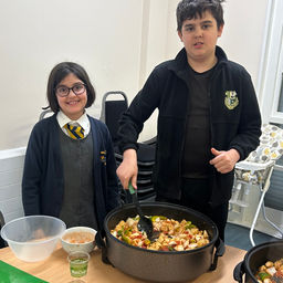 Young carers cook up a storm at culinary workshop