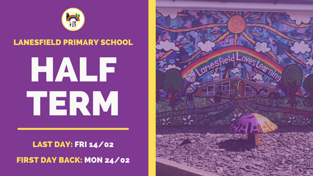 Half Term - Dates Reminder