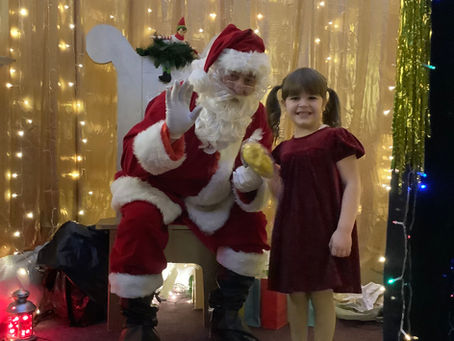 Maple's Photos with Santa