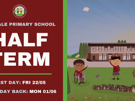 Half Term Reminder