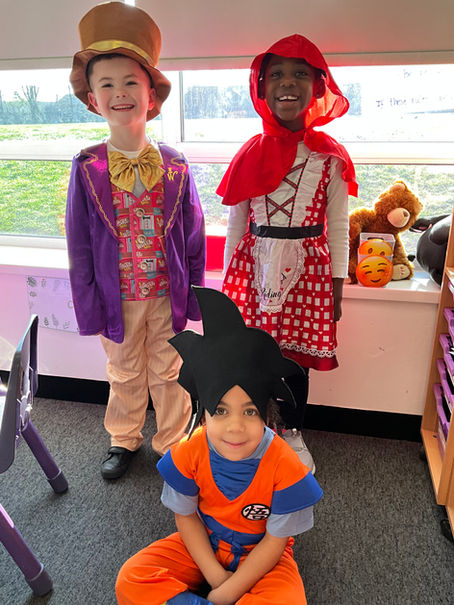 Red Class - World Book Day Winners