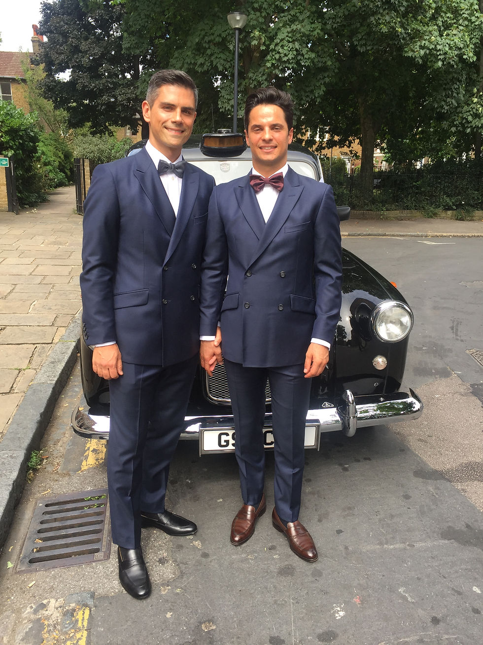 London civil ceremony in Greenwich, London