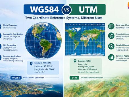 WGS84 vs UTM: What’s the Difference?