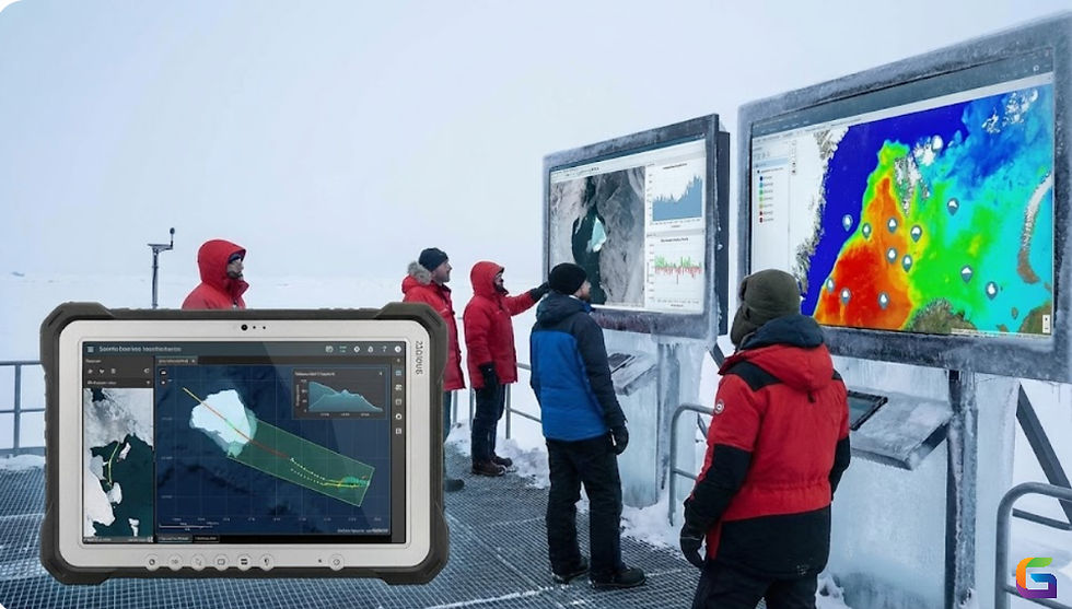 How Iceberg Data Is Collected, Processed, and Visualized in GIS