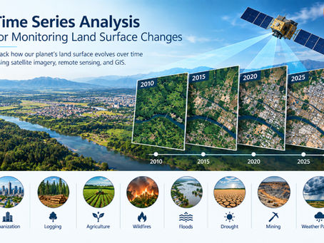 Time Series Analysis for Monitoring Land Surface Changes