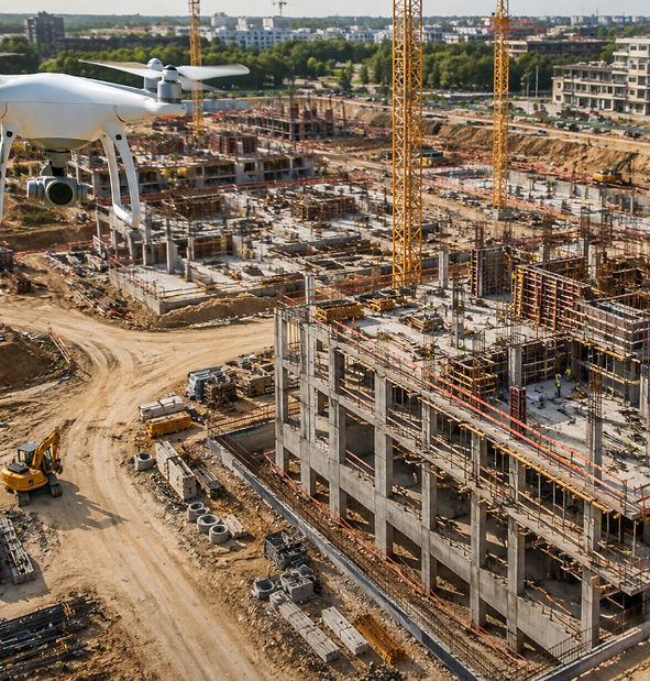 Construction Site Drone Monitoring