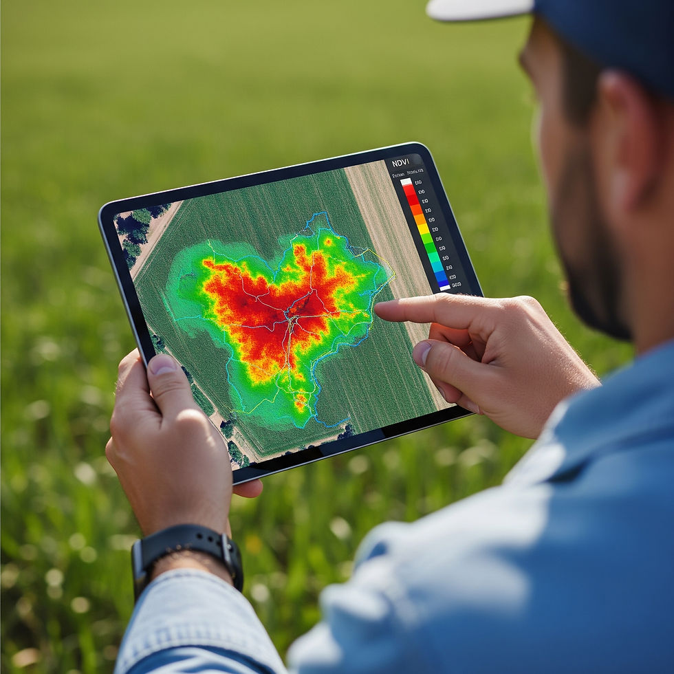 NDVI Analysis in Precision Agriculture