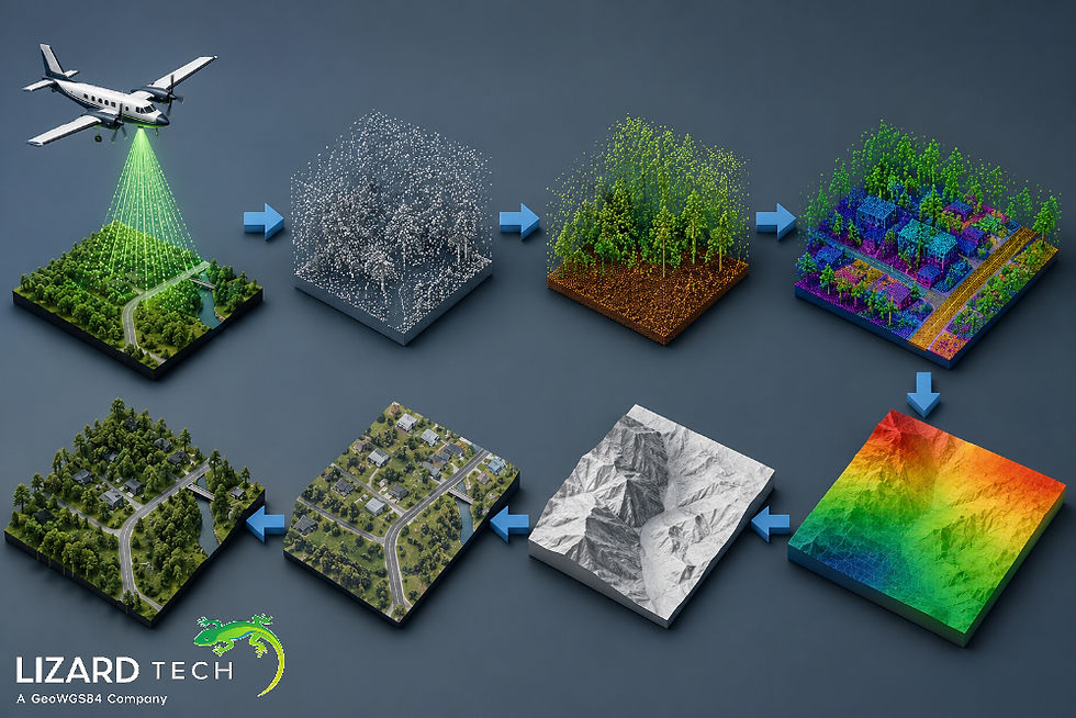 Step-by-Step PDAL Python Workflow for LiDAR Data Processing