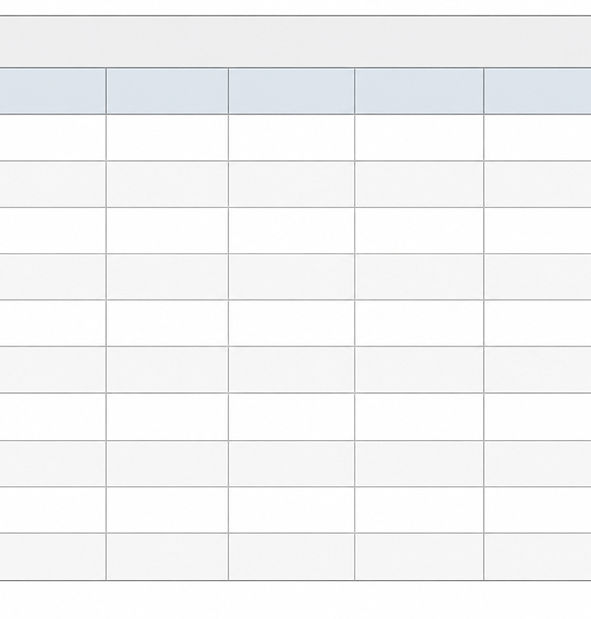 Feature Attribute Table