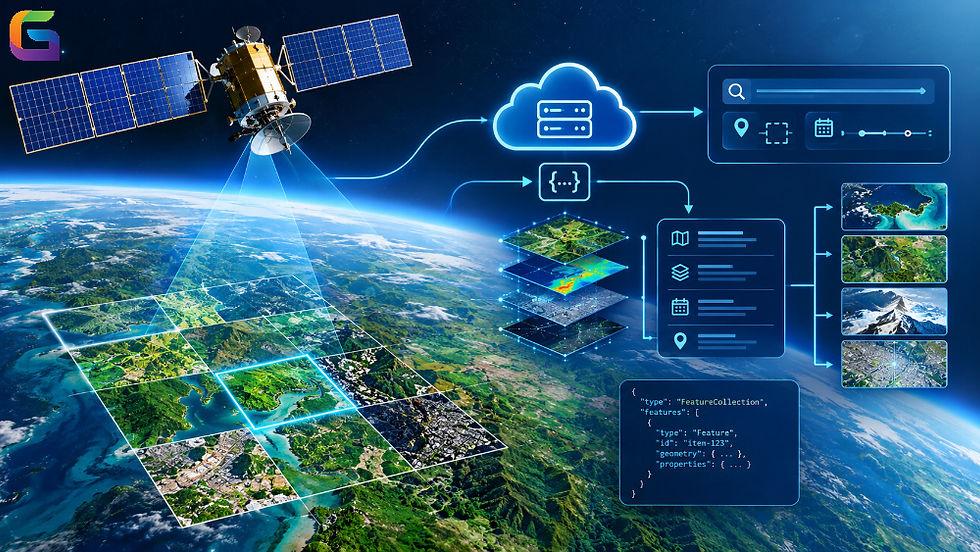 STAC API for Satellite Imagery